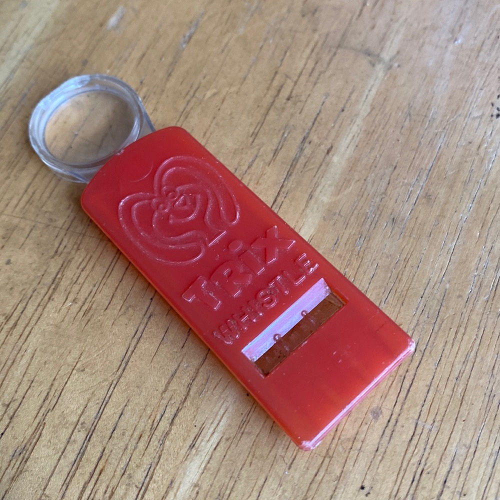 TRIX whistle with loupe vintage made in USA pre-owned